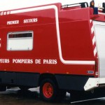 Carrosserie PSE 600, véhicule de premier secours des Sapeurs Pompiers de PARIS