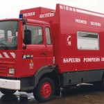 Carrosserie PSE 600, véhicule de premier secours des Sapeurs Pompiers de PARIS