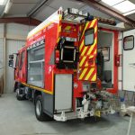 Carrosserie PSE 5G, véhicule de premier secours des Sapeurs Pompiers de PARIS