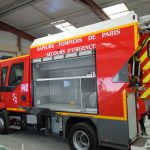 Carrosserie PSE 5G, véhicule de premier secours des Sapeurs Pompiers de PARIS