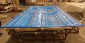 fabrication de bâches silicone pour infusion polyester