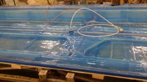 fabrication de bâches silicone pour infusion polyester